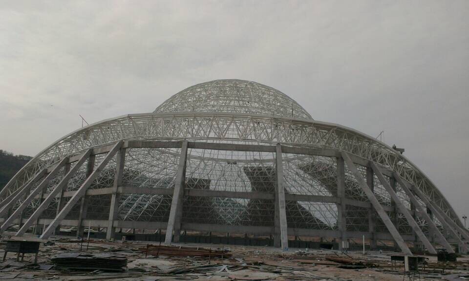 白银体育场馆网架工程