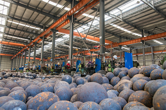 白银网架配件车间